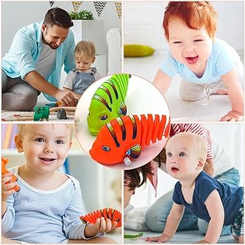 Wind-Up Wiggle Fish Toys 3 Pcs - FREE Today Only