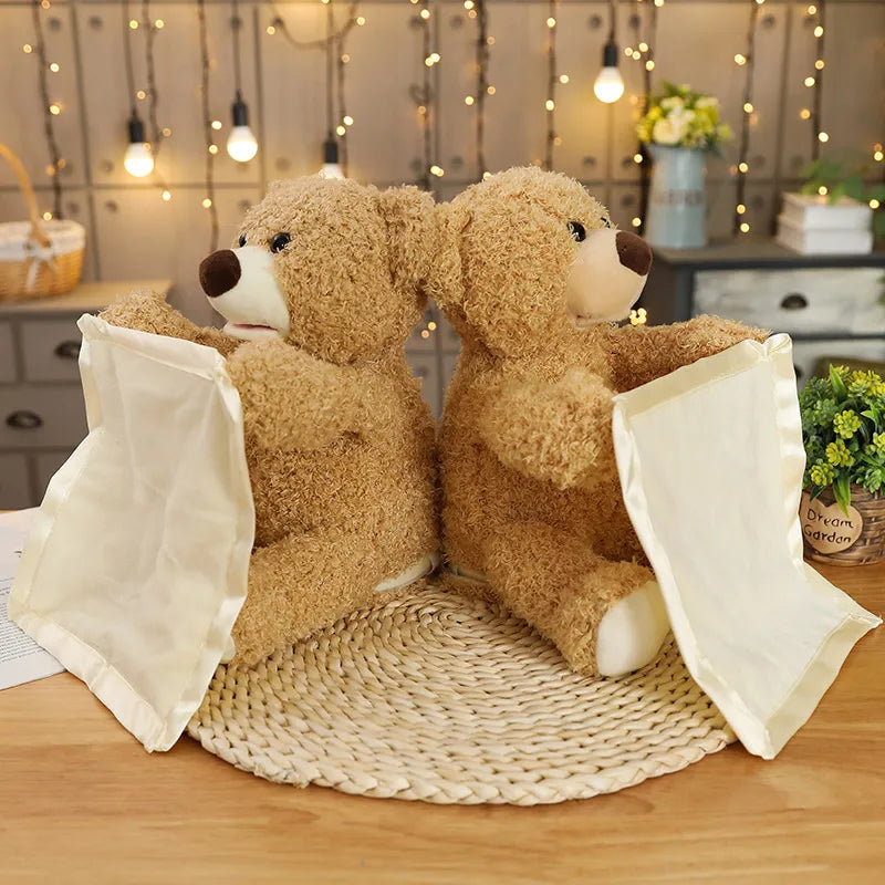 Peek-a-boo Teddy Bear - FREE SHIPPING