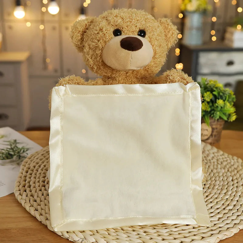 Peek-a-boo Teddy Bear - FREE SHIPPING