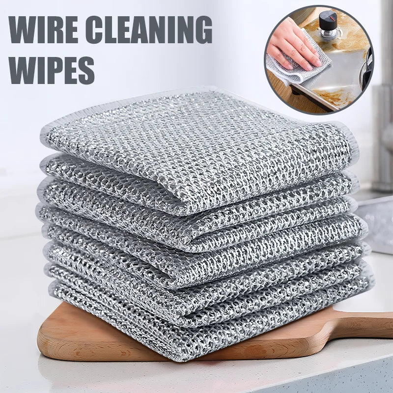 Steel Wire Dishwashing Rag -FREE TODAY ONLY