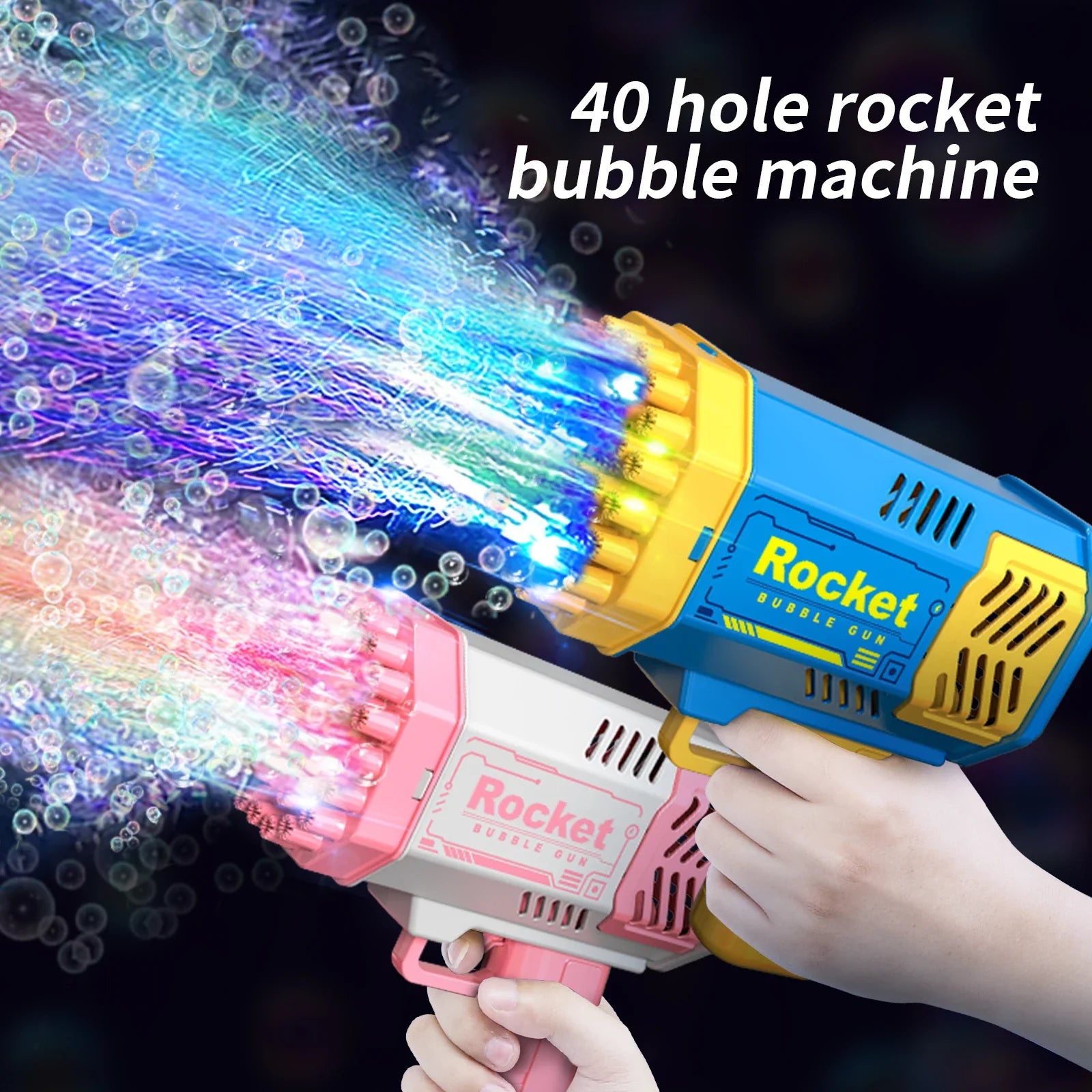 Rocket Bubble Gun-FREE TODAY ONLY