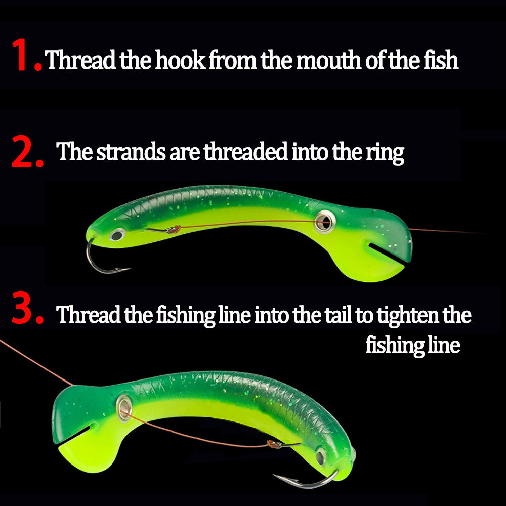 Luminous Soft Bionic Fishing Lure ( 1 Pack / 10 Pcs) - Free Today Only