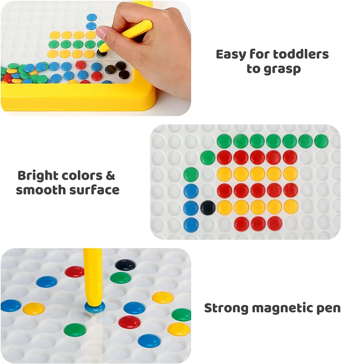 Montessori Magnetic Dots Board