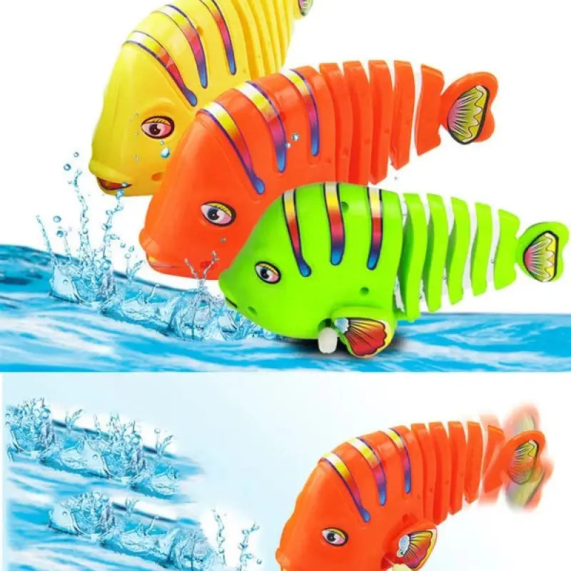 Wind-Up Wiggle Fish Toys 3 Pcs - FREE Today Only