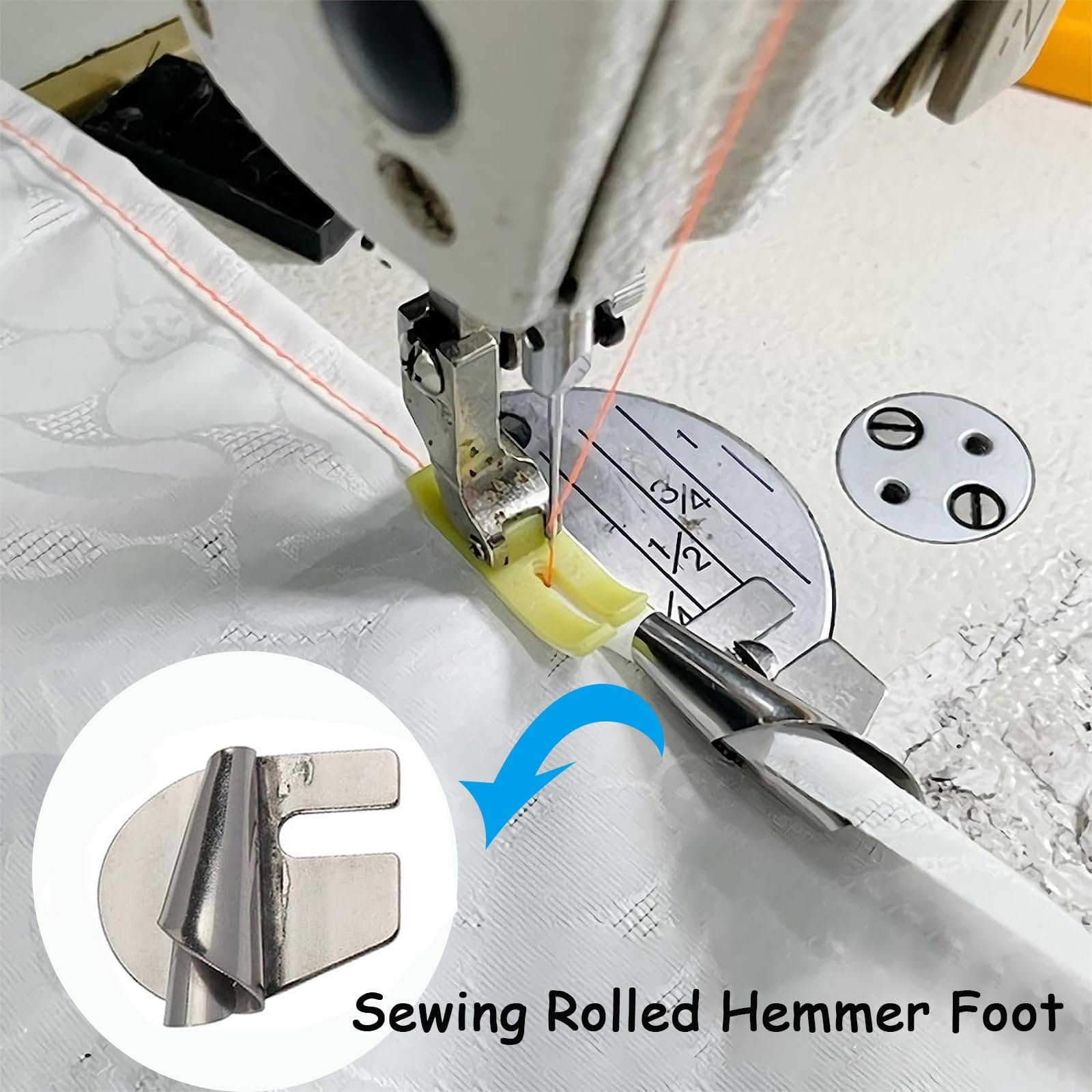 🔥2024 New Year Sale 70% OFF - Sewing Rolled Hemmer Foot