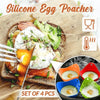 Easy Silicone Egg Poacher (Set of 4) - FREE TODAY ONLY