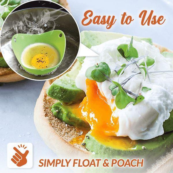 Easy Silicone Egg Poacher (Set of 4) - FREE TODAY ONLY