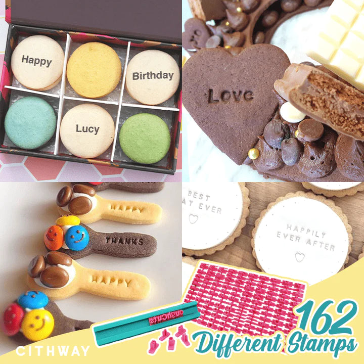 Alphabet Cookie Stamp Set - FREE TODAY ONLY