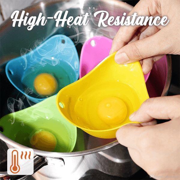 Easy Silicone Egg Poacher (Set of 4) - FREE SHIPPING